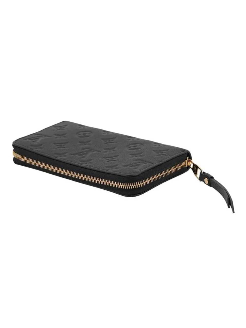 Louis Vuitton Wallet Monogram Empreinte Zippy Black